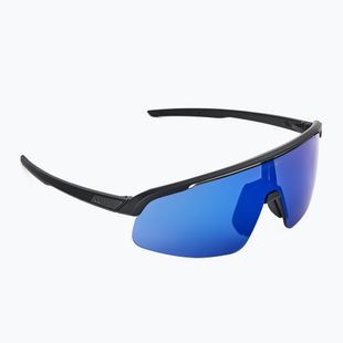 Alpina Turbo Pro S Q-Lite black matt/ blue mirror sunglasses