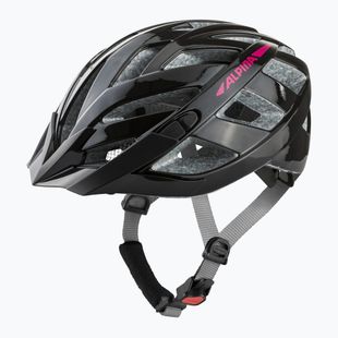 Bike helmet Alpina Panoma 3.0 black/pink gloss
