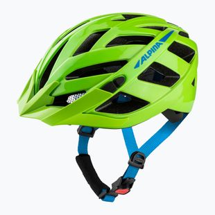 Bike helmet Alpina Panoma 3.0 green/blue gloss