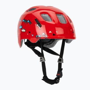 Children's bike helmet Alpina Ximo 2 Jr red smile gloss