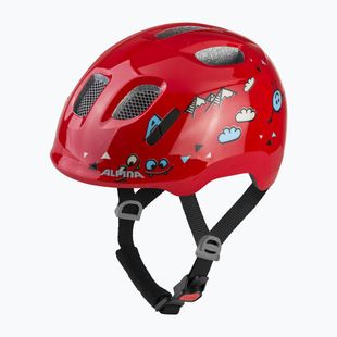 Children's bike helmet Alpina Ximo 2 Jr red smile gloss