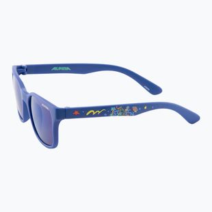 Children's sunglasses Alpina Junior Mitzo II Disney stitch/blue mirror