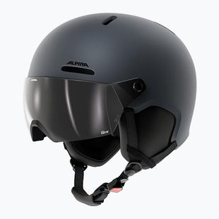 Ski helmet Alpina Arber 2 Visor Q-Lite midnight grey