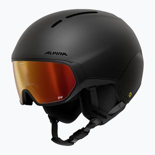 Ski helmet Alpina Vizzard QV MIPS black matte