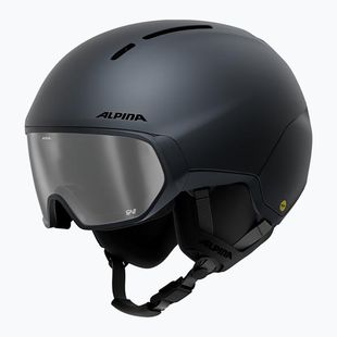 Ski helmet Alpina Vizzard QV MIPS midnight grey matt