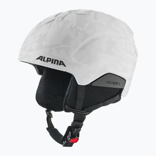 Children's ski helmet Alpina Pizi white camo