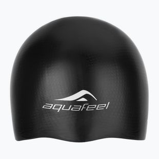AquaFeel Bullitt black swimming cap