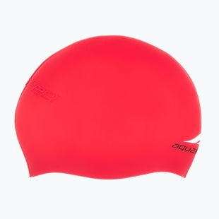 AquaFeel Bullitt red swimming cap