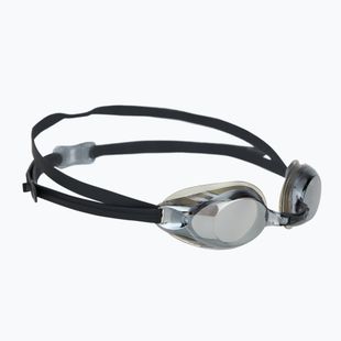 Swimming goggles aquaFeel Glide Mirrored black/silver
