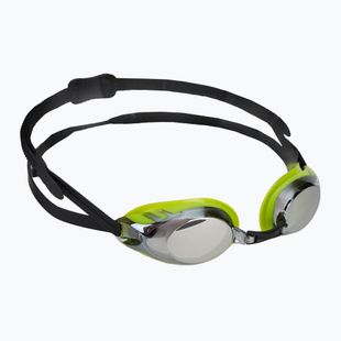 Swimming goggles aquaFeel Glide Mirrored green/black