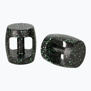 Fashy 4304 green/black aquafitness dumbbells