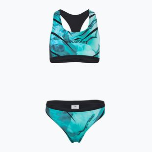 Women's two-piece swimsuit aquafeel I-Nov Racerback night dream