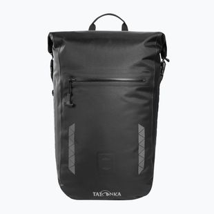 Urban backpack Tatonka Commuter Rolltop 25 l WP black