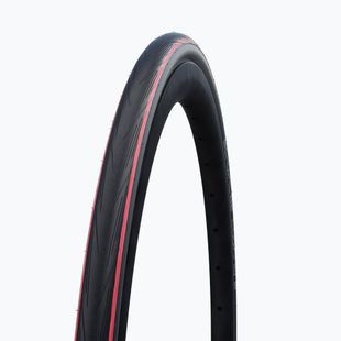 SCHWALBE Lugano II K-Guard Silica wire red stripes bicycle tyre