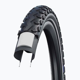Bike tyre SCHWALBE Land Cruiser Plus Puncture Guard Green Compound 28 x 2.00 black reflex
