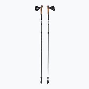 LEKI Spin nordic walking poles black and silver 65326161