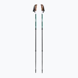 LEKI Trail green/white trekking poles