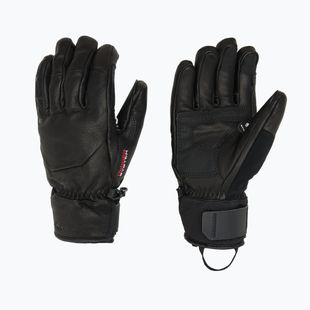 Men's Ski Gloves LEKI Hevon Prime 3D black