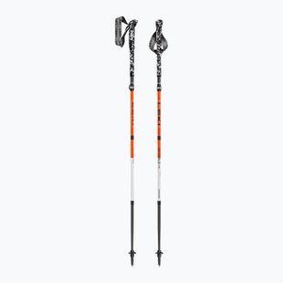 Trekking poles LEKI Skysolo FX.One Carbon neon orange/white/black