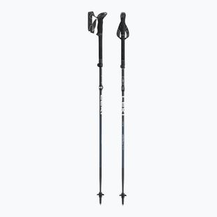 Trekking poles LEKI Makalu FX TA black stone blue/dark white