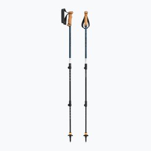 Trekking poles LEKI Legacy Lite AS black/denimblue/white