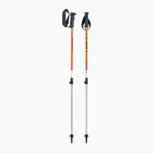 Trekking poles LEKI Legacy Junior orange/dark blue/white