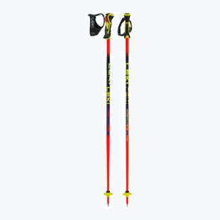 Children's ski poles LEKI WCR Evo Lite SL TR bright red/black/neon yellow