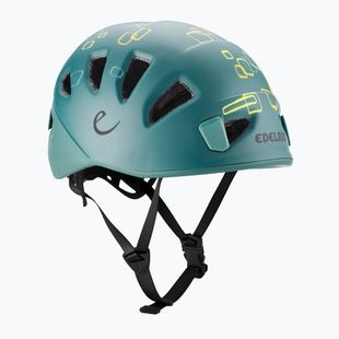 EDELRID Shield II children's climbing helmet jade/petrol