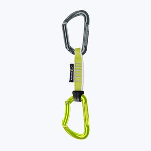 Climbing quickdraw EDELRID Pure Pro Set 12 cm slate-oasis