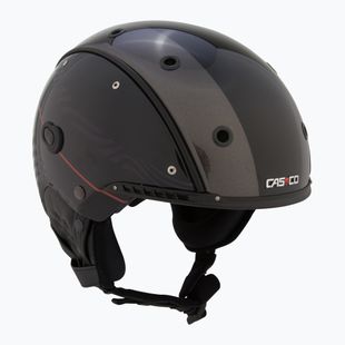 CASCO SP-3 stealth racer black/ orange ski helmet