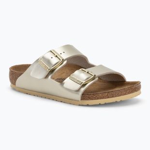 BIRKENSTOCK flip-flops Arizona BF Narrow electric metallic gold 1014840