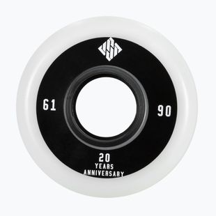 USD TEAM 61mm/90A rollerblade wheels 4 pcs white 700482
