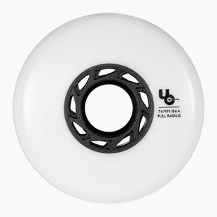 UNDERCOVER WHEELS Team rollerblade wheels 76 mm/86A 4 pcs. white