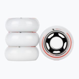 UNDERCOVER WHEELS Apex 60 4-Pack white/black rollerblade wheels 406192