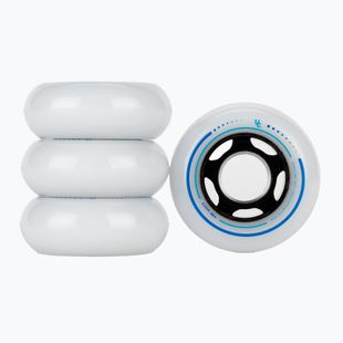 UNDERCOVER WHEELS Apex 64 4-Pack white/black rollerblade wheels 406193