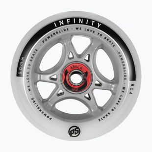 Roller skate wheels Powerslide Infinity RTR ABEC9/Walker 4 pcs. grey