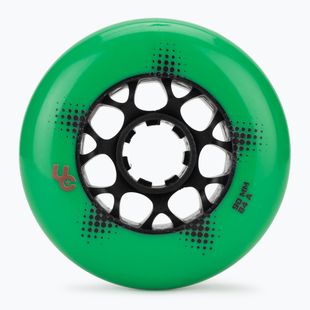 Roller skate wheels UNDERCOVER WHEELS Team Pro 90 mm/84A 4 pcs. green