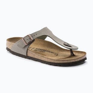 Slides BIRKENSTOCK Gizeh Birkibuc Narrow stone