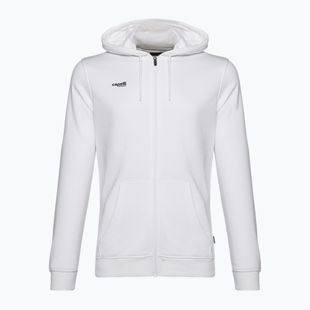 Men's Capelli Basics Adult Zip Hoodie Football Sweatshirt white