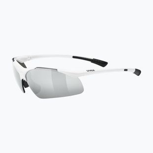Sunglasses UVEX Sportstyle 223 white/lite mirror silver