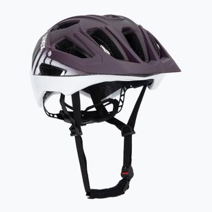 Bike helmet UVEX Quatro CC plum/white matt
