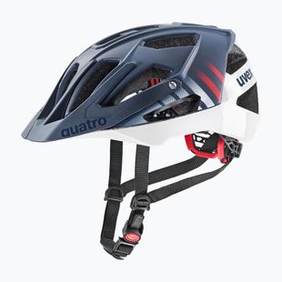Bike helmet UVEX Quatro CC deep space/white matt