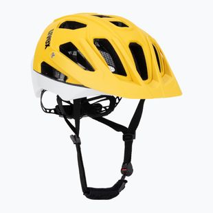Bike helmet UVEX Quatro CC sunbee/white matt