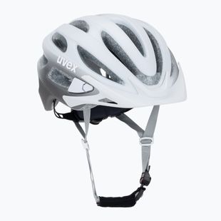 Bicycle helmet UVEX True CC WE white/grey matt
