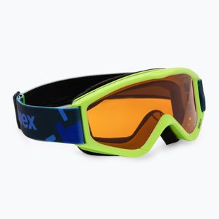 Children's ski goggles UVEX Speedy Pro Jr light green/lasergold clear
