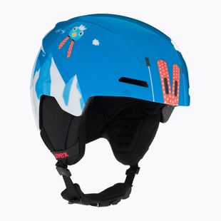 UVEX children's ski helmet Viti blue bear