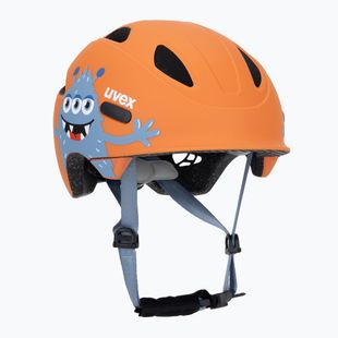 UVEX Oyo Style monster papaya matt children's bike helmet