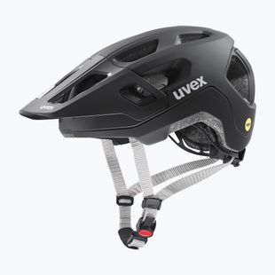 Children's bike helmet UVEX React MIPS Jr black matte