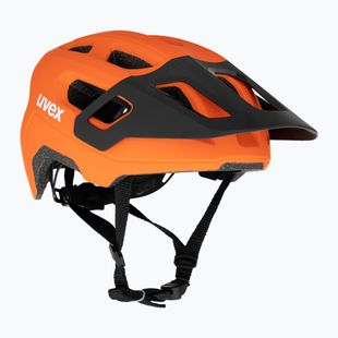 Children's bike helmet UVEX React MIPS Jr papaya matt