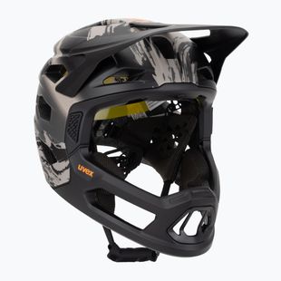 UVEX Revolt MIPS bicycle helmet oak brown/orange matt